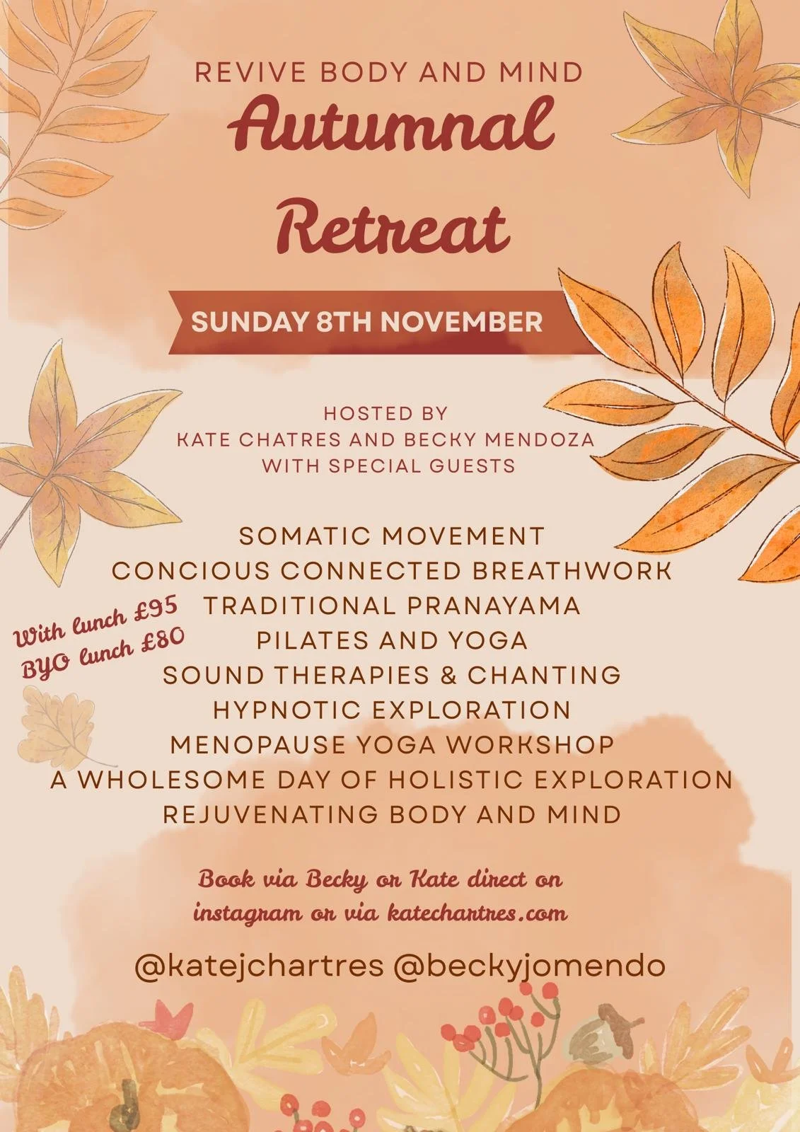 Day Retreat: Move, Breathe & Restore- November 8th 9.30am-4pm- Earsdon and Wellfield Community Centre, The old School, NE25 9JY