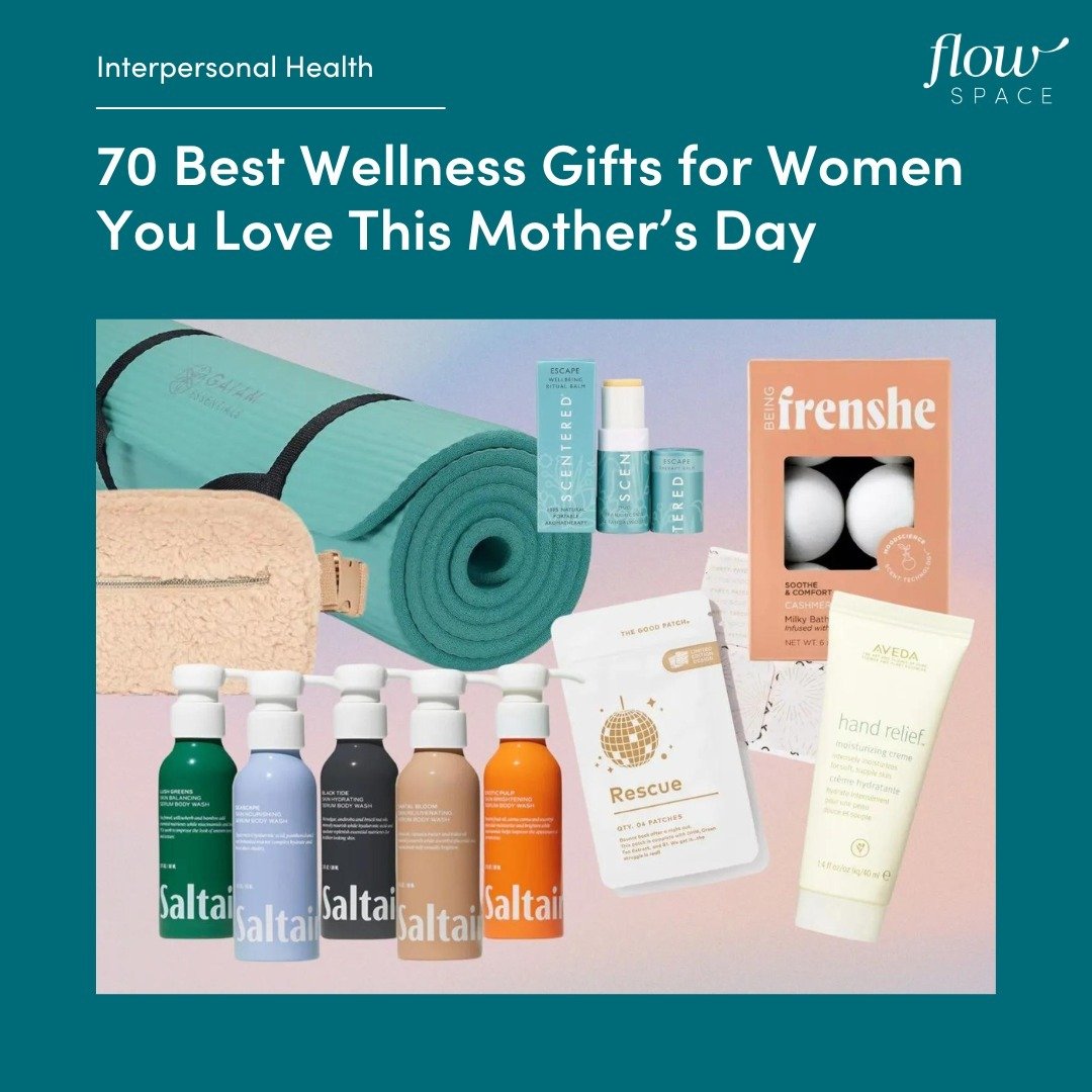 It's not too late to give the gift of whole-body wellness for #MothersDay. 💐 🎁 Still looking for a gift, here are 70 science-backed gifts curated by @thisisflowspace in every price range that are sure to help everyone you&rsquo;re gifting find flow