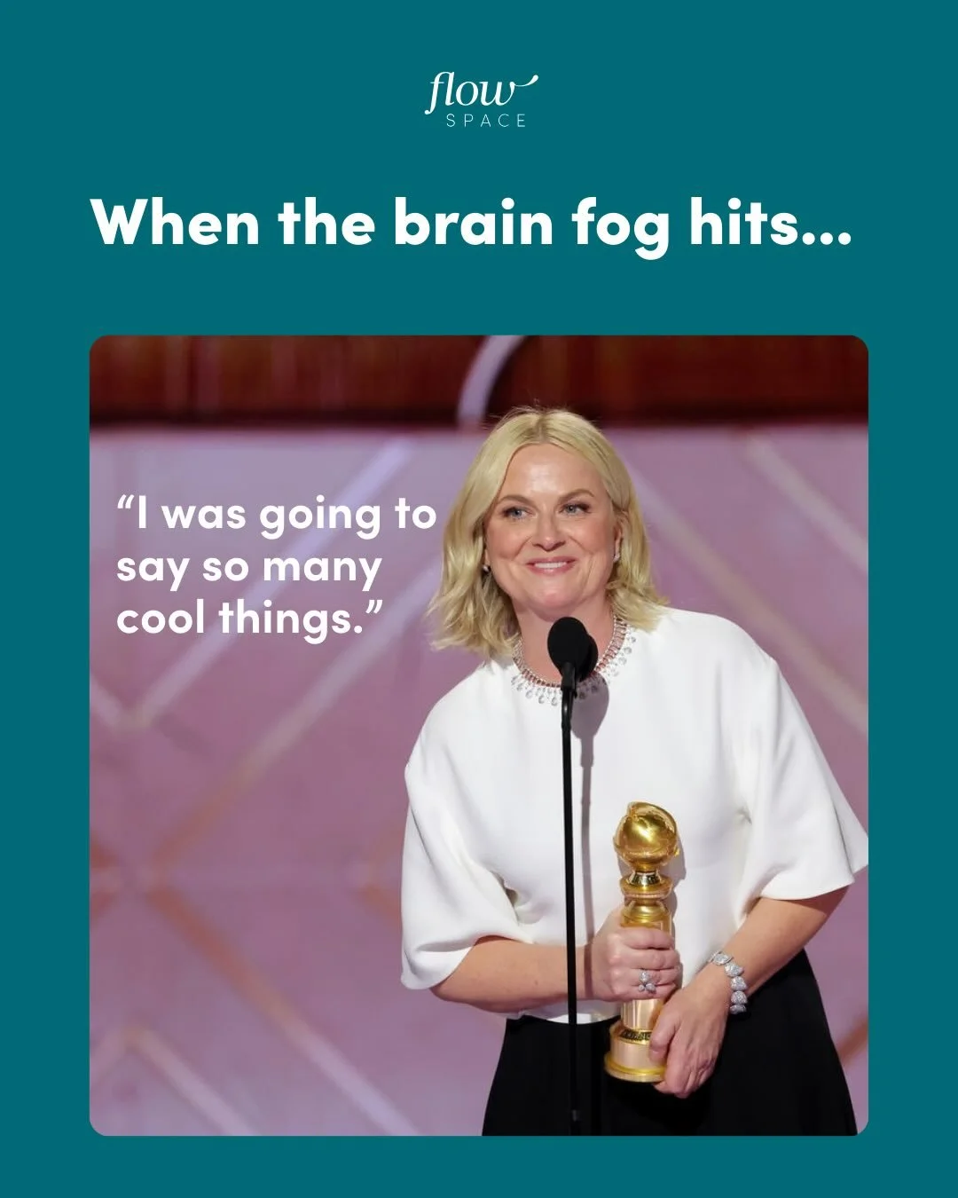 Midlife, but make it Golden Globes 🪩