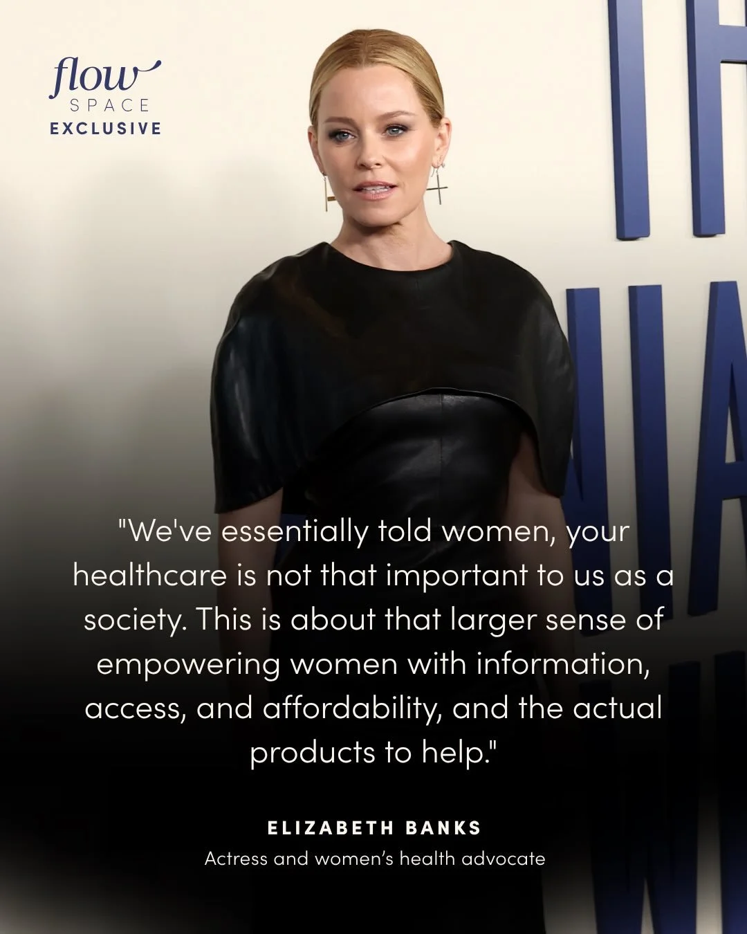 @elizabethbanks has been an advocate for women&rsquo;s health since her 20s. The 52-year-old investor in women&rsquo;s health was born just a year before Roe v. Wade granted women the right to choose.

Now, she feels an urgent need to use her platfor