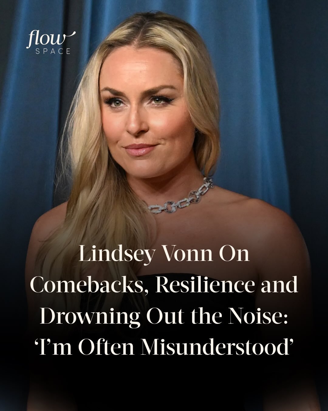 @lindseyvonn has learned to drown out the noise and trust herself.

After six years in retirement, the pro alpine ski racer made a comeback at the 2026 winter olympics. But just a week before her race, the 41-year-old tore her ACL in practice. Making