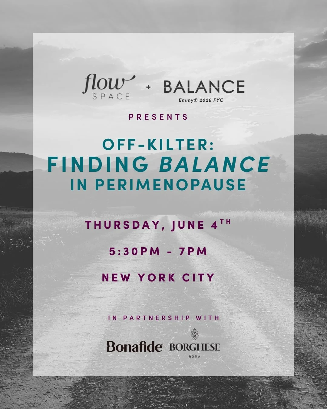 Two monks confront perimenopause...and uncover a global healthcare gap every woman needs to know about.

Join us this June in NYC for an exclusive preview of &lsquo;Off Balance&rsquo;, a groundbreaking documentary that follows two monks navigating th