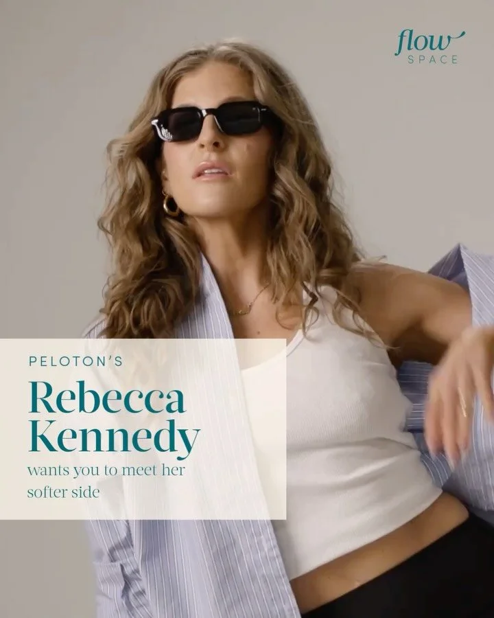 Rebecca Kennedy has a softer side&mdash;and she wants you to meet her.

Before she was a global fitness icon for @onepeloton, Kennedy was splitting her time between a $15 commuter bus and the NFL sidelines. That hustle set her up for massive success,