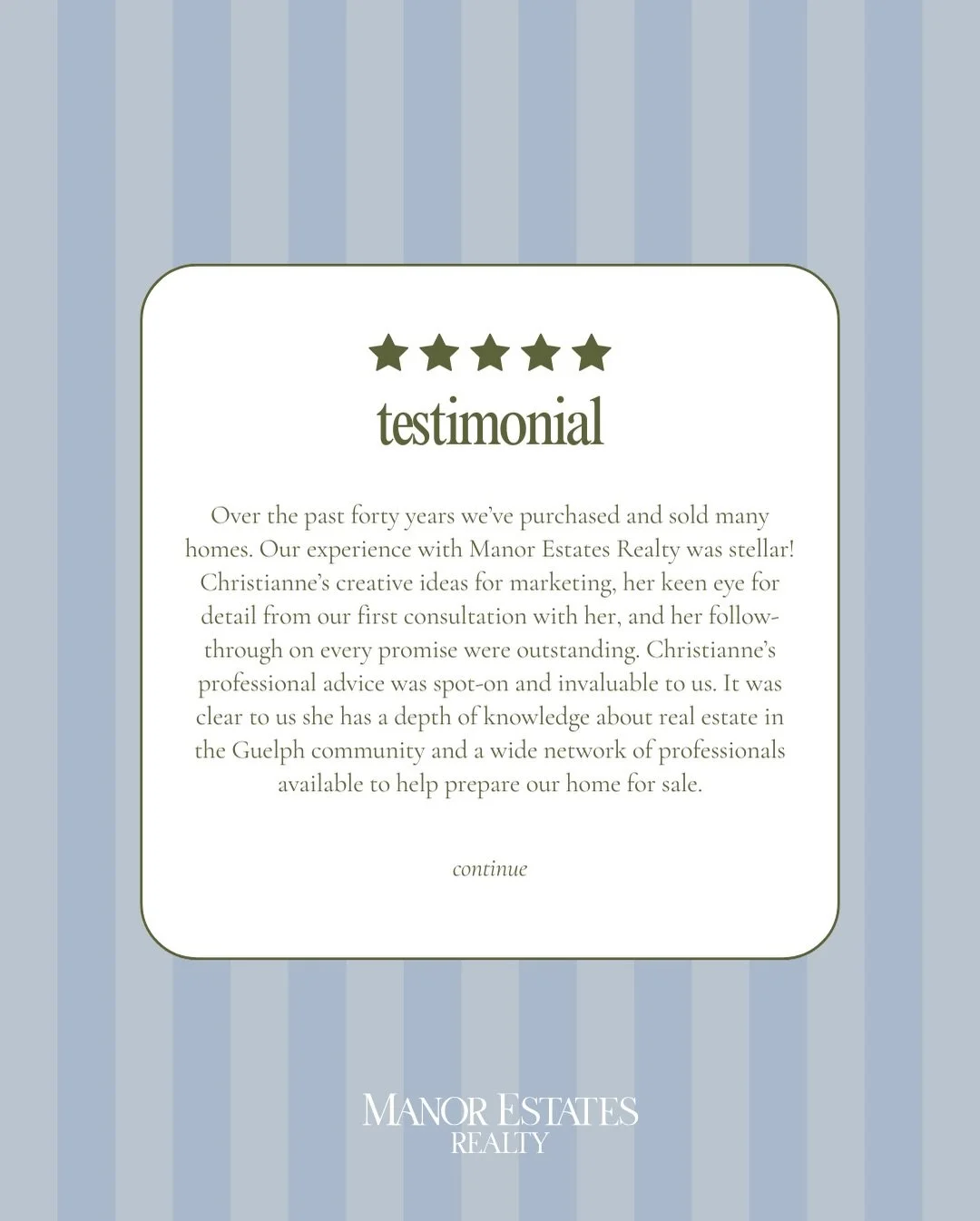 Your trust is my favourite testimonial.

#guelphrealtor #exprealty #housesold #realestateagent #testimonial