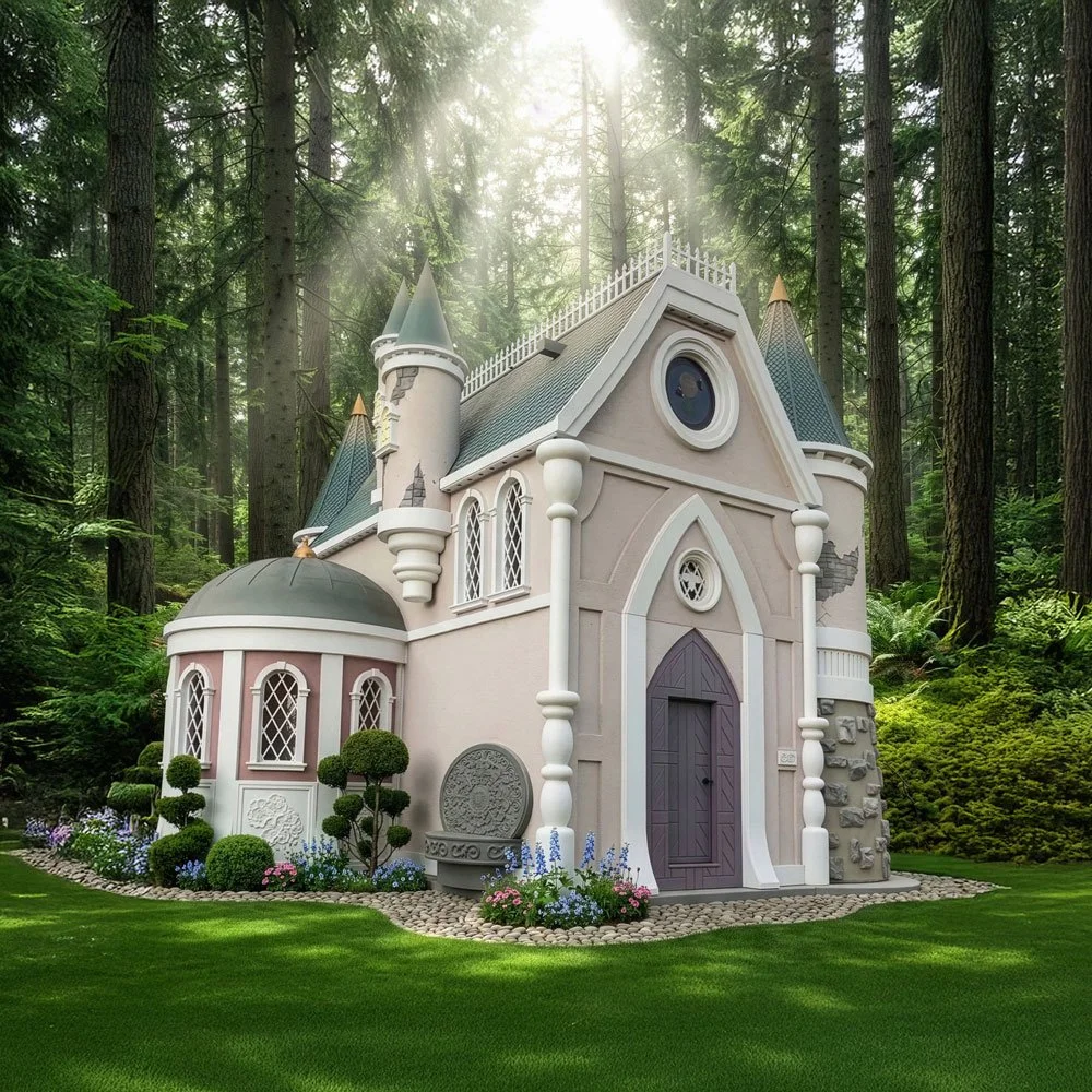 Elevate playtime with luxury playhouses by Charmed Playhouses. Explore bespoke designs, crafted with unparalleled quality for a magical childhood experience. Custom orders available. 