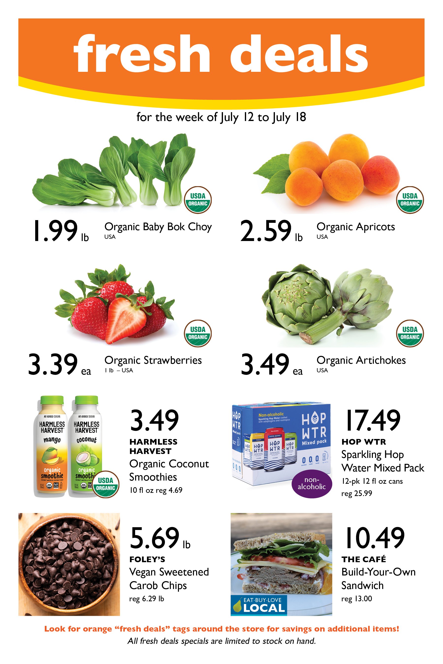 Fresh produce deals online