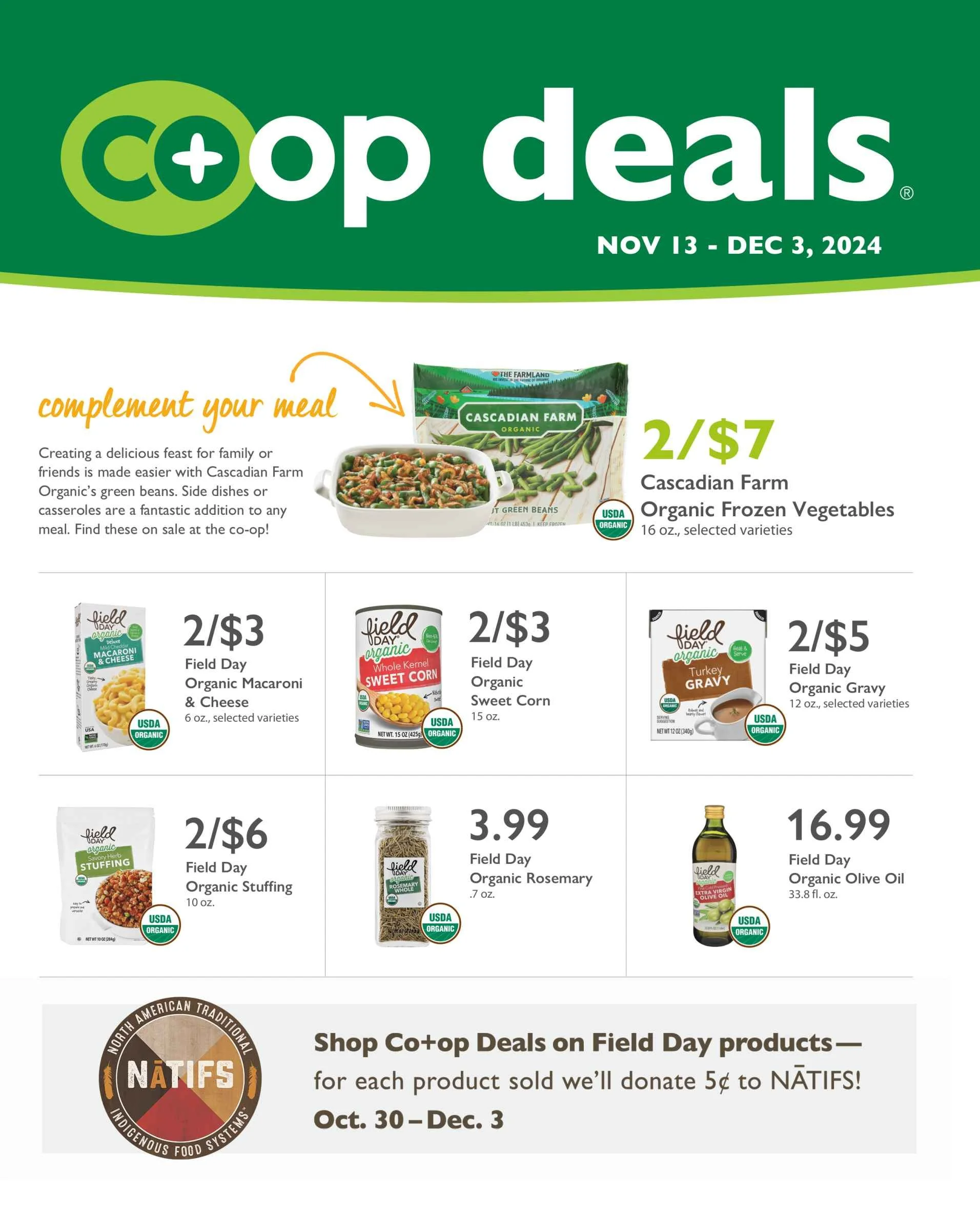 Co+op Deals - November 13 to December 3, 2024