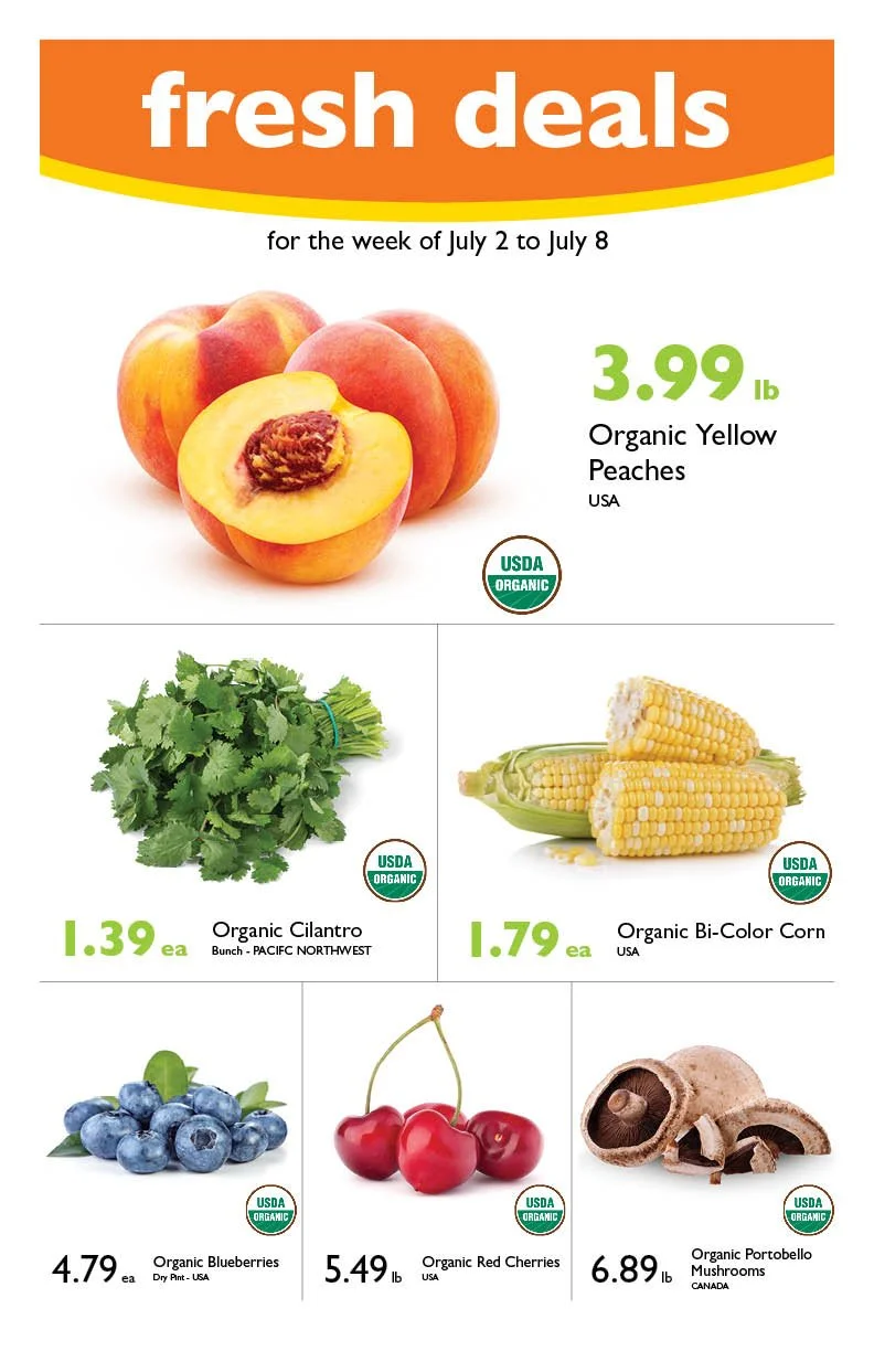 Fresh Deals - July 2 to July 8, 2025