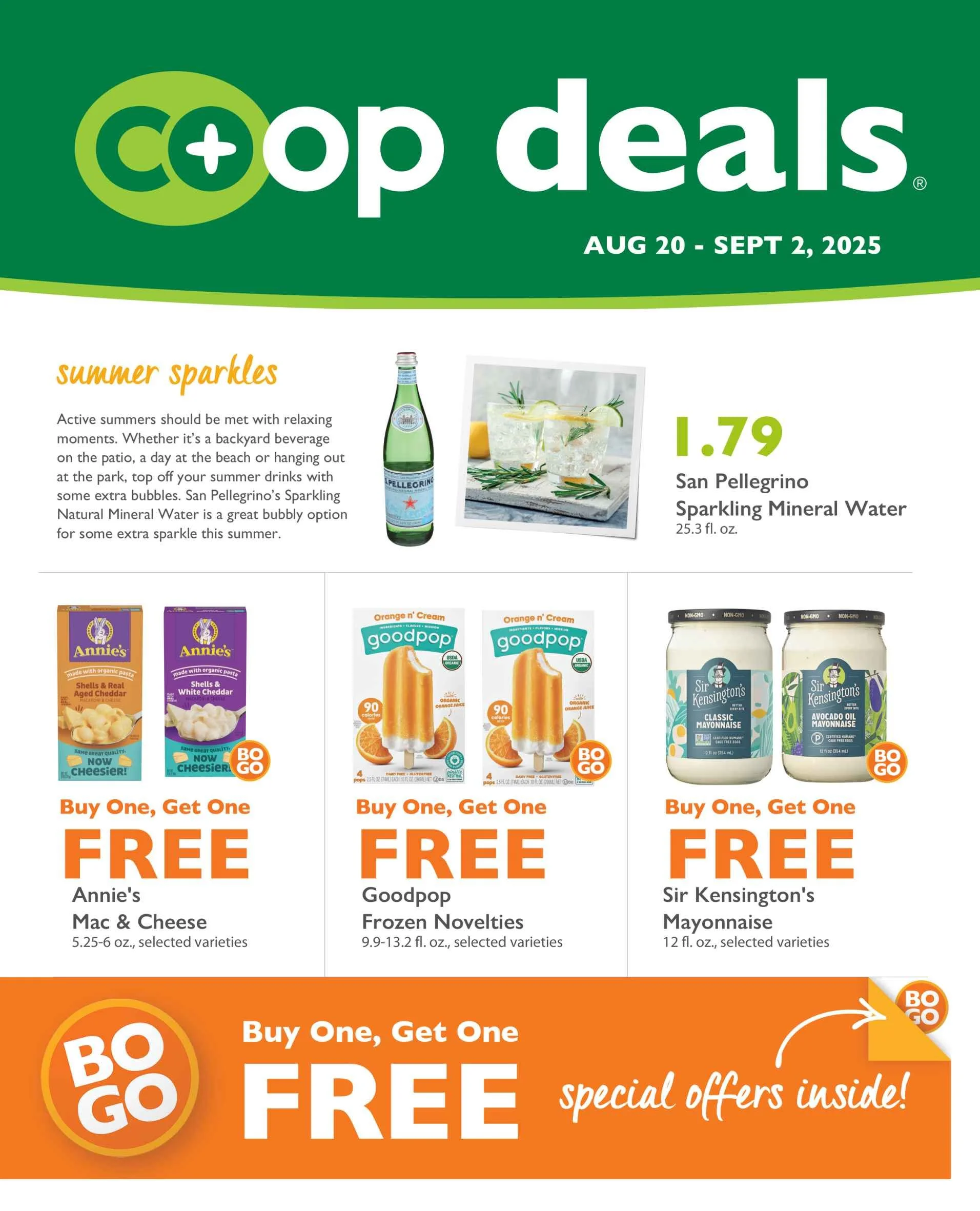 Co+op Deals - August 20 to September 2, 2025