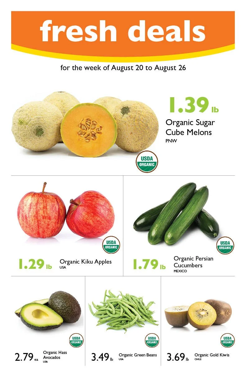 Fresh Deals - August 20 to August 26, 2025