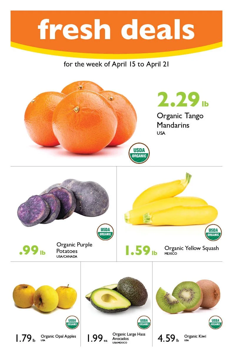Fresh Deals - April 15 to April 21, 2026