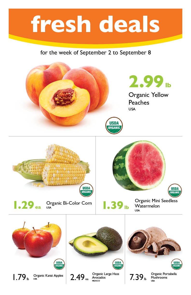 Fresh Deals - September 2 to September 8, 2026