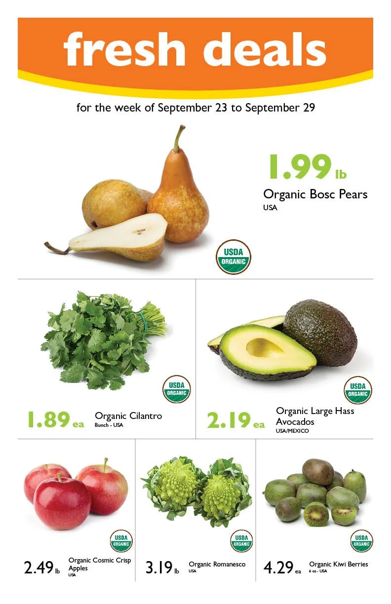 Fresh Deals - September 23 to September 29, 2026