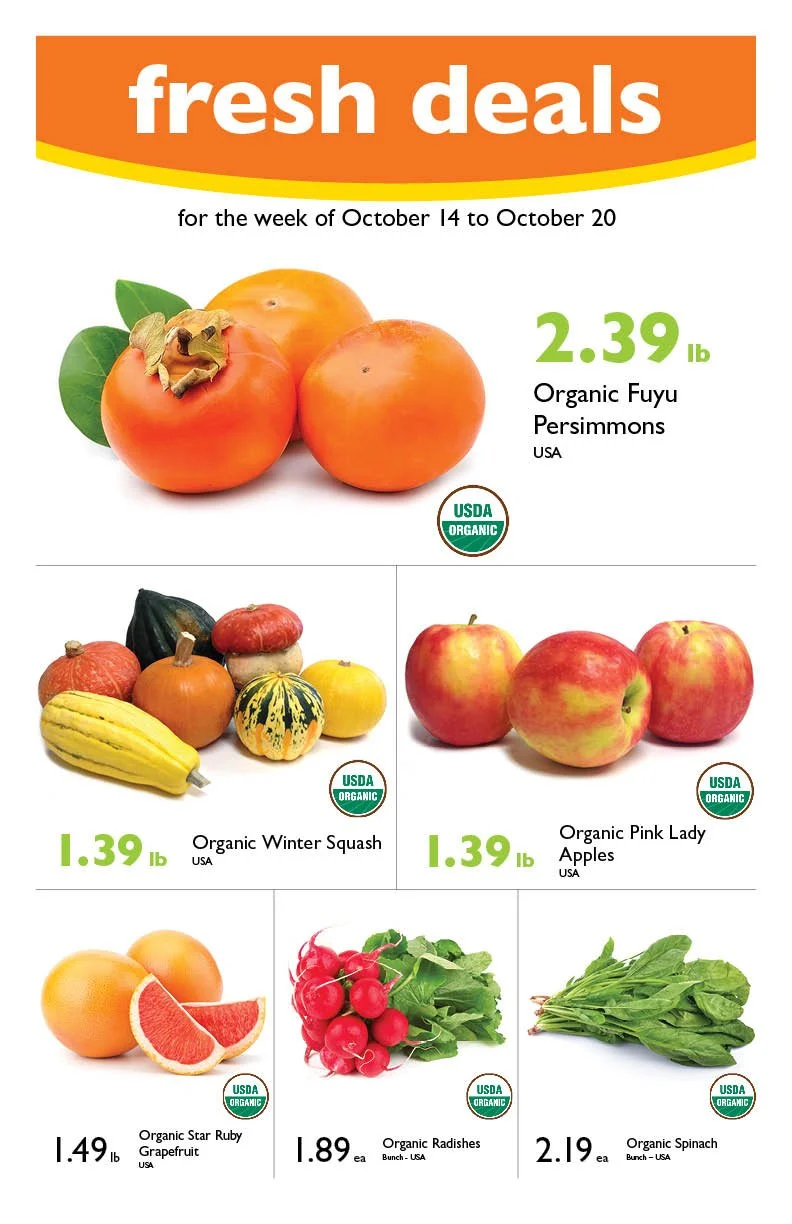 Fresh Deals - October 14 to October 22, 2026