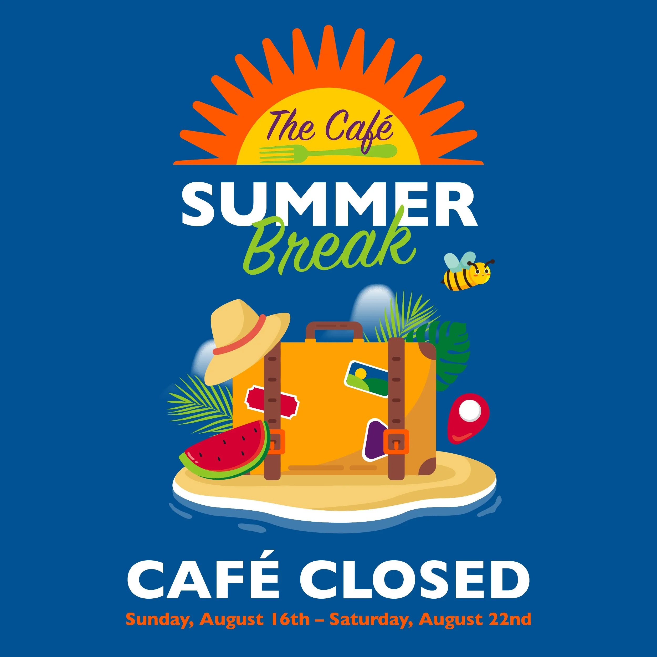 Summer Break in the Café