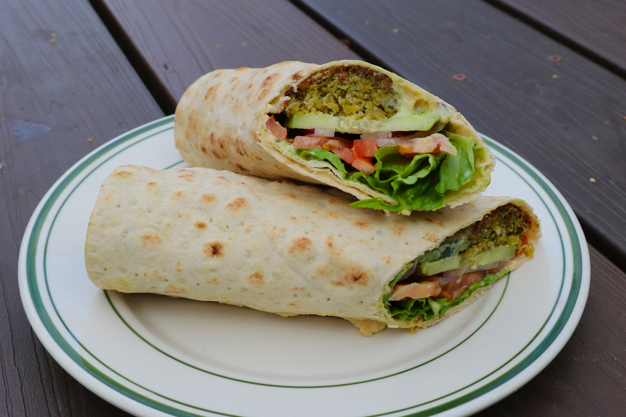 Colossal Falafel Wrap