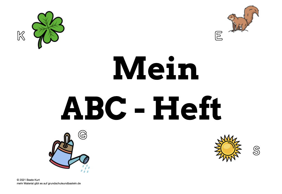  Lernheft: Das ABC üben 