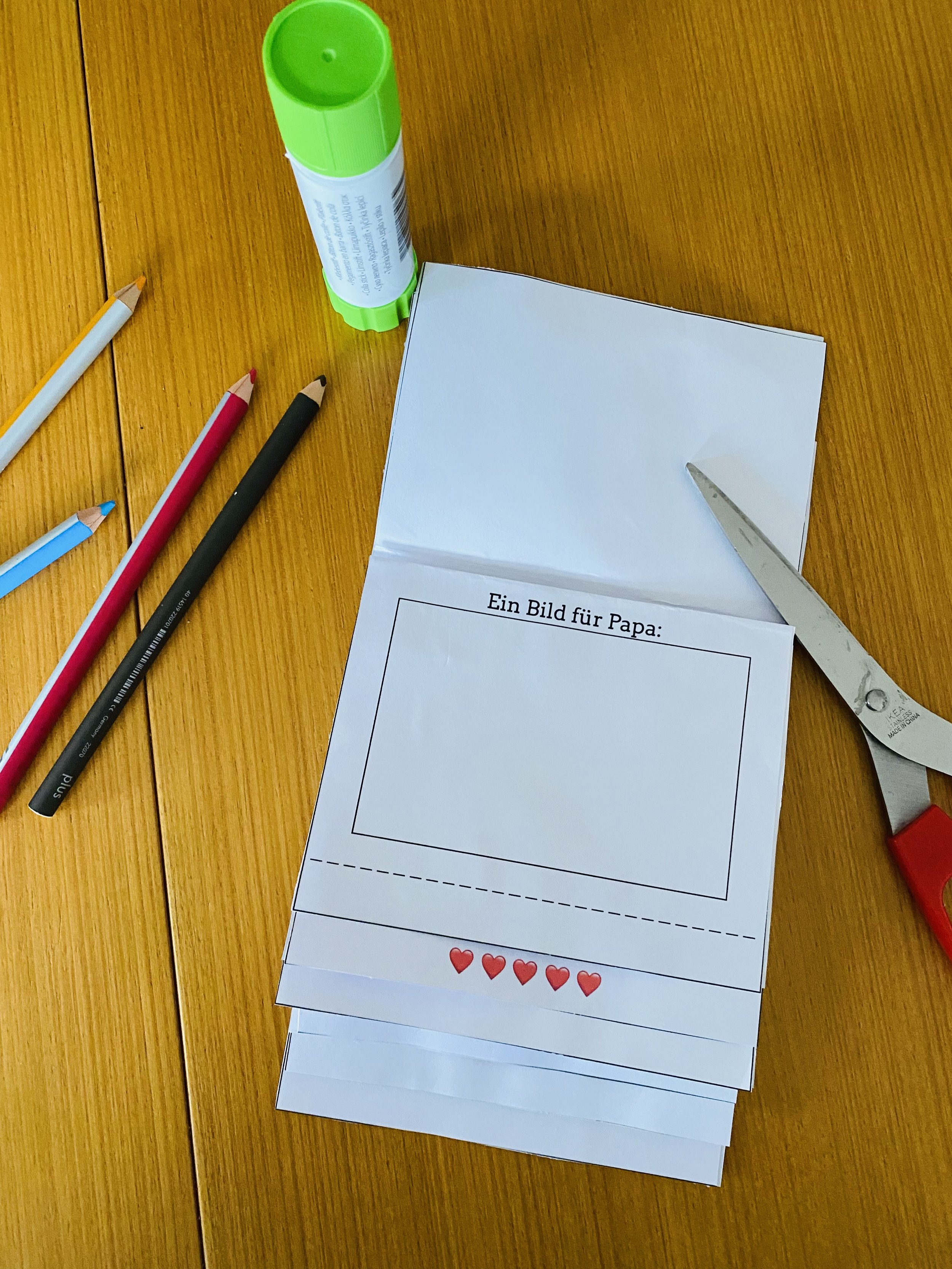 Vatertag: Flipbook basteln