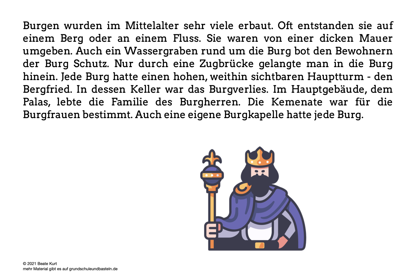  Lernheft: Das Mittelalter 