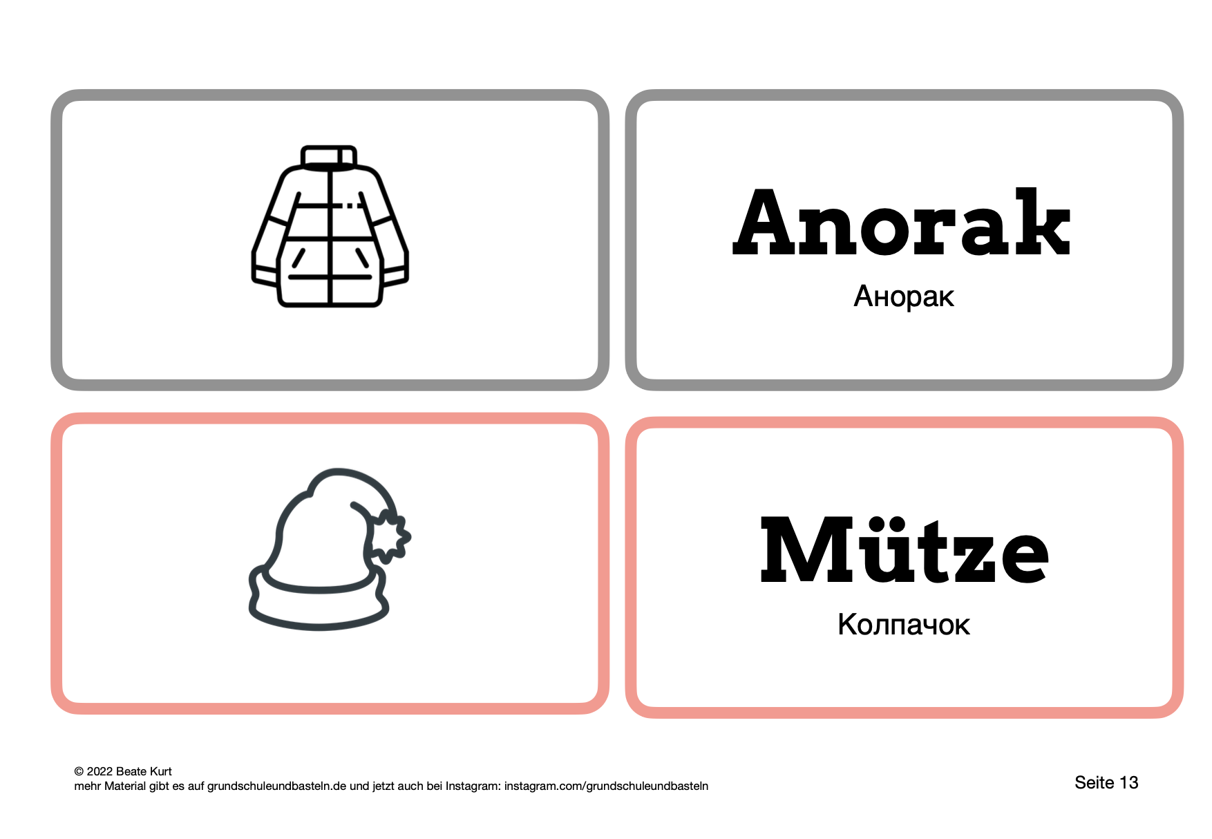  Arbeitsmaterial DAZ Ukrainische Kinder lernen Deutsch 