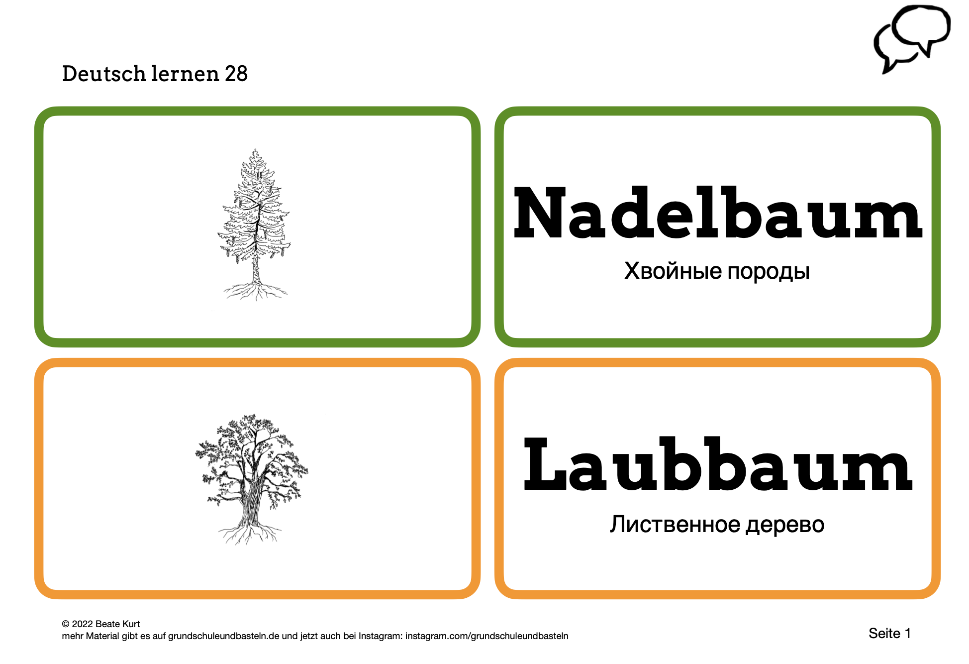  Arbeitsmaterial DAZ Ukrainische Kinder lernen Deutsch 