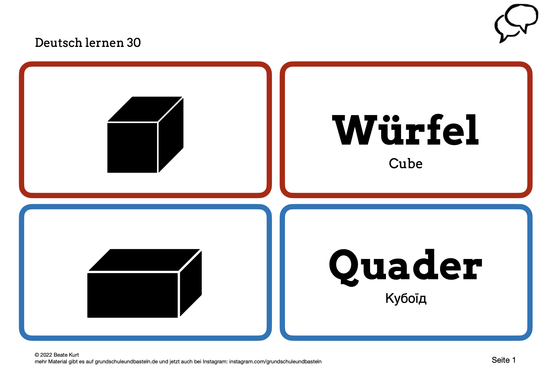  Arbeitsmaterial DAZ Ukrainische Kinder lernen Deutsch 