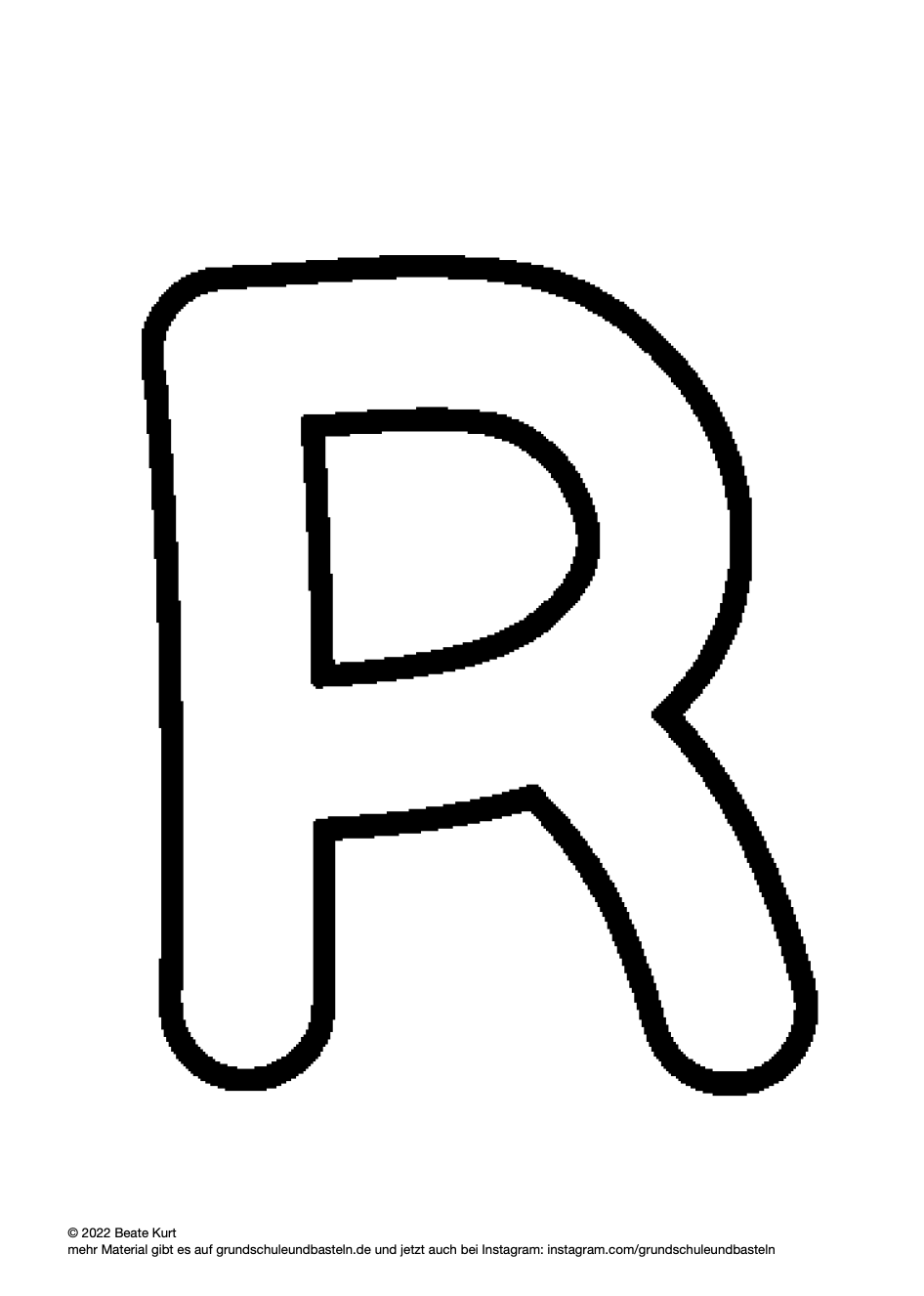 In Klasse 1: Buchstaben – Laute – Richtig hören – Das R 🔠 — Grundschule  und Basteln