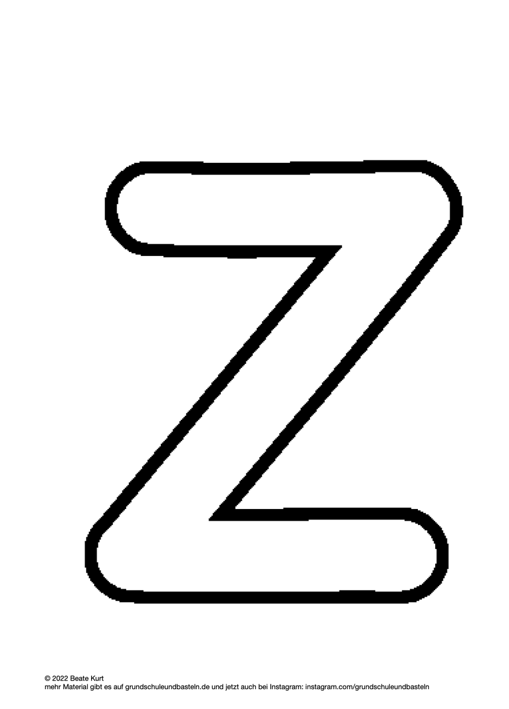 In Klasse 1: Buchstaben – Laute – Richtig hören – Das Z 🔠 — Grundschule  und Basteln