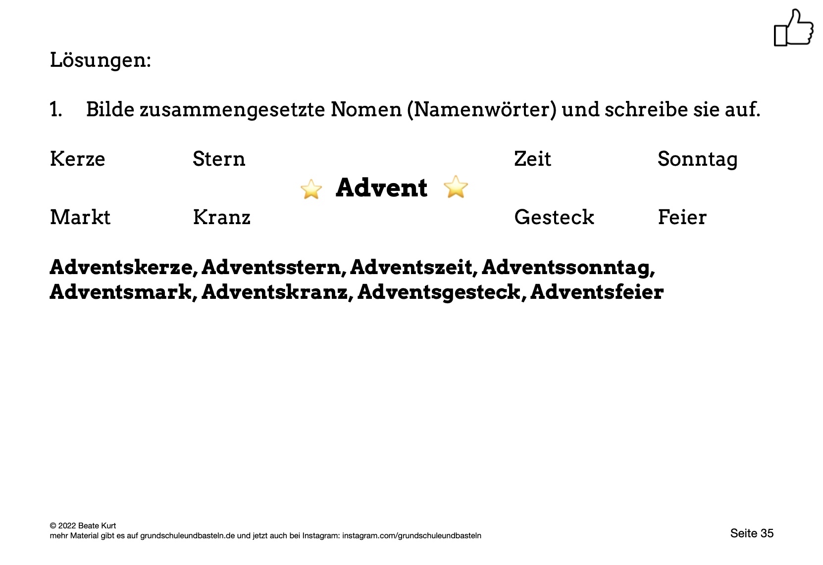  Arbeitsheft zum Advent 