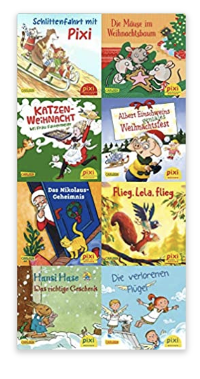  Pixi Weihnachtsbücher 