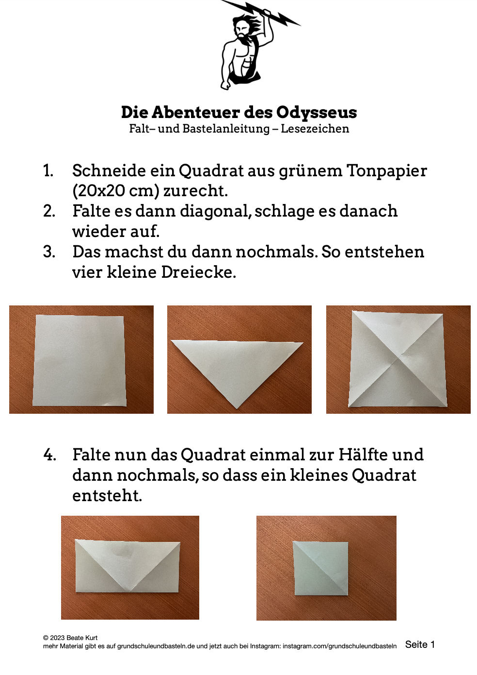  Begleitmaterial zu Die Abenteuer des Odysseus 