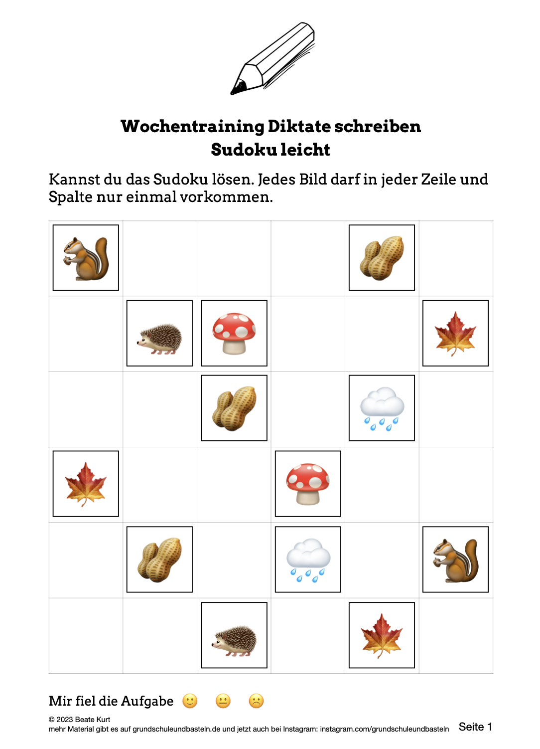  Wochentraining: Diktate schreiben 