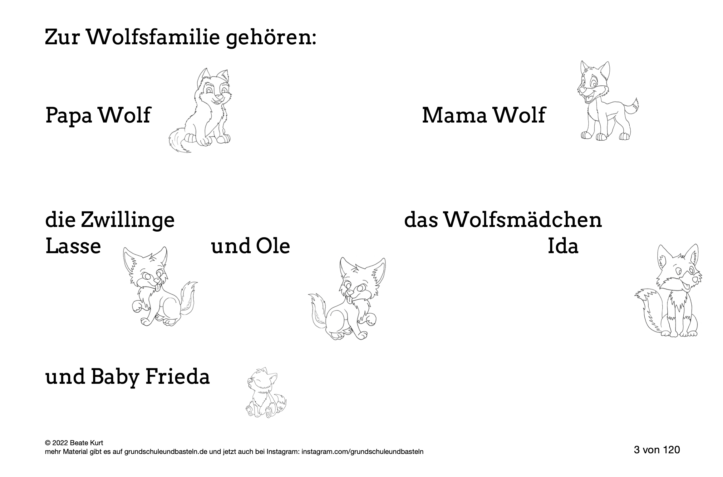  Lerngeschichte: Familie Wolf feiert Weihnachten 