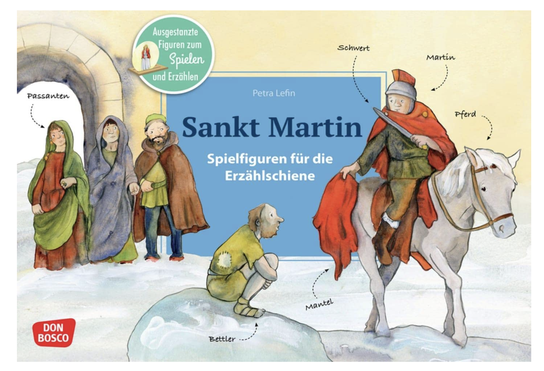  Sankt Martin – Ausgestanzte Figuren zum Spielen 