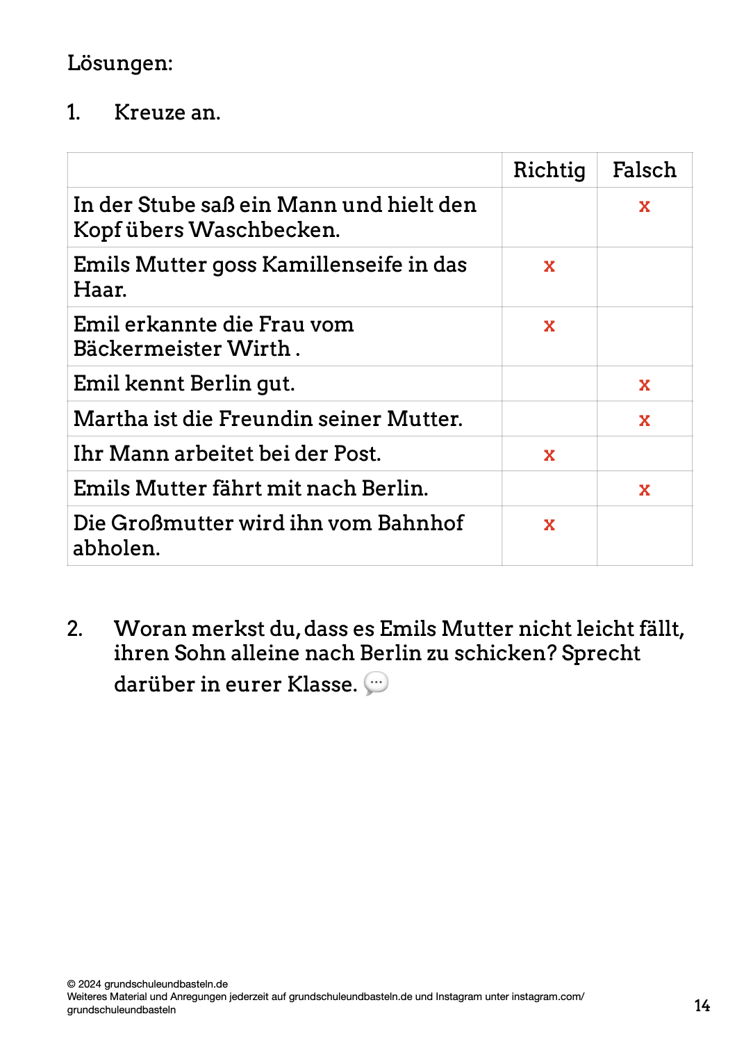  Begleitmaterial zu Emil und die Detektive 