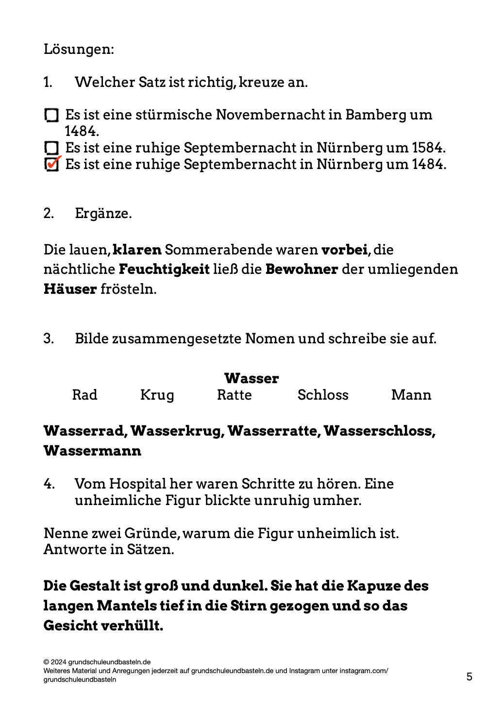  Begleitmaterial zu Oskar und das Geheimnis der verschwundenen Kinder 