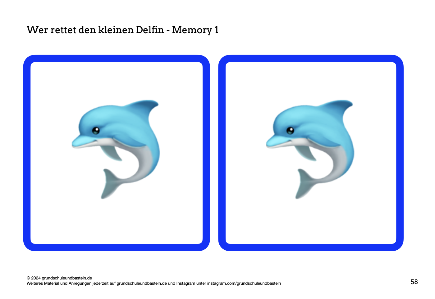  Begleitmaterial zu Wer rettet den kleinen Delfin 