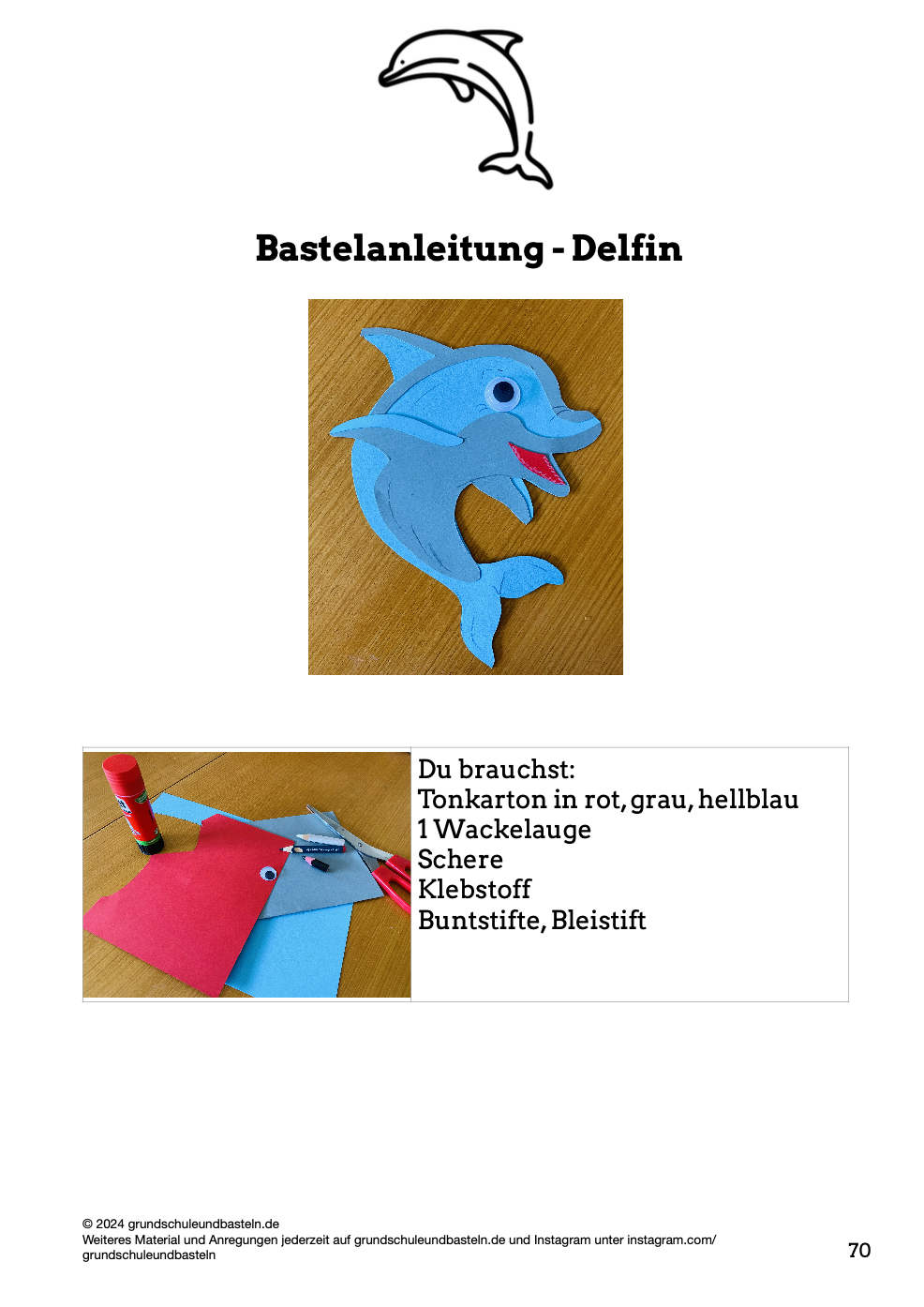  Begleitmaterial zu Wer rettet den kleinen Delfin 