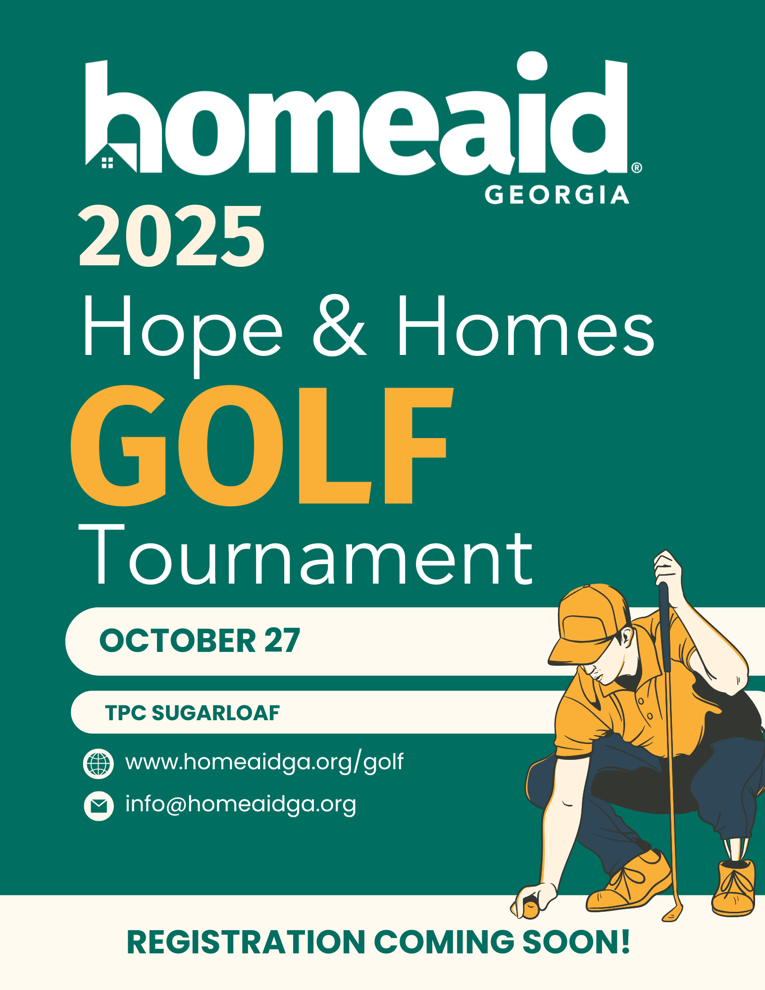 23rd Annual Hope & Homes Golf Tournament