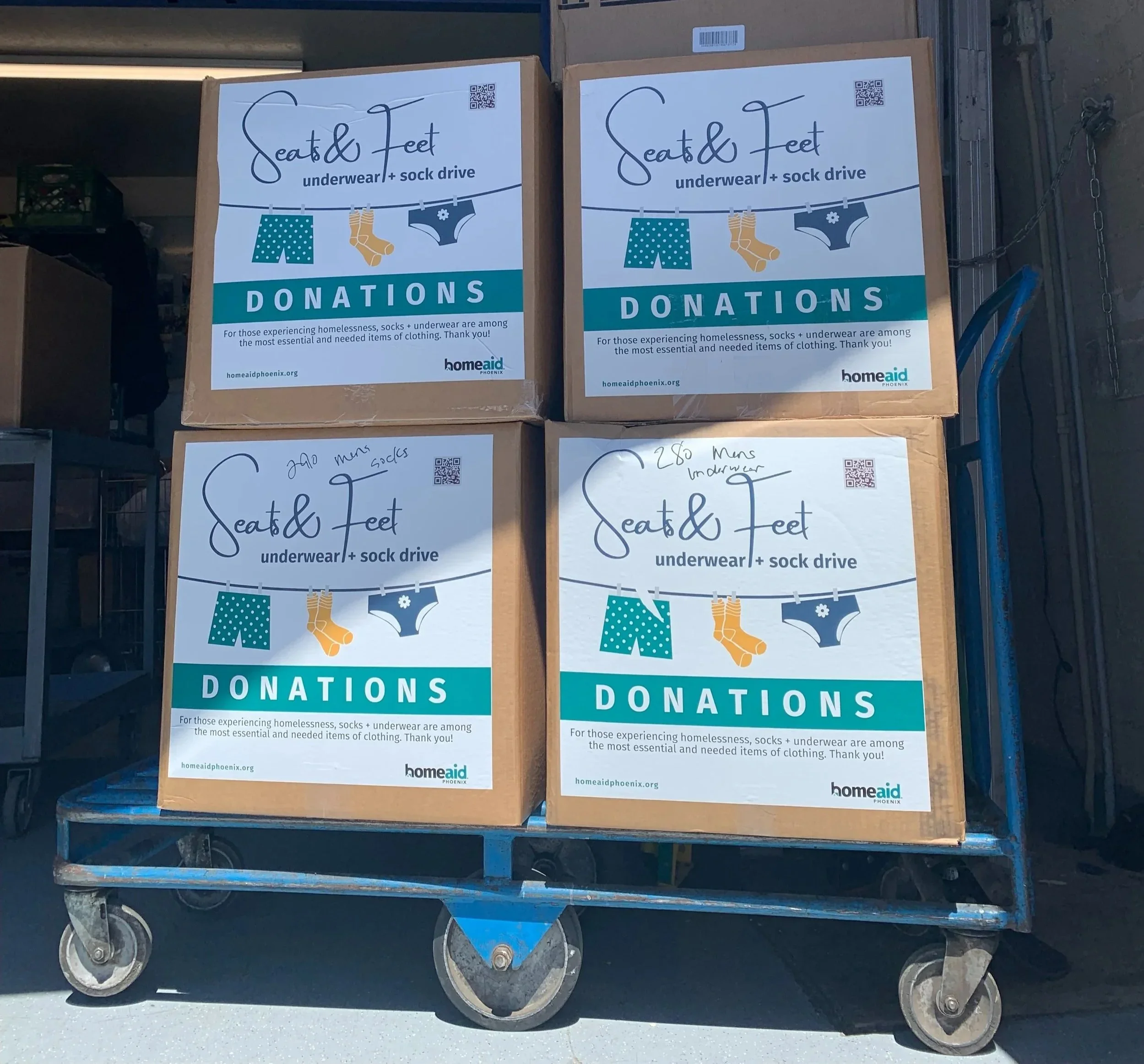 2026 Seats & Feet Donation Drive
