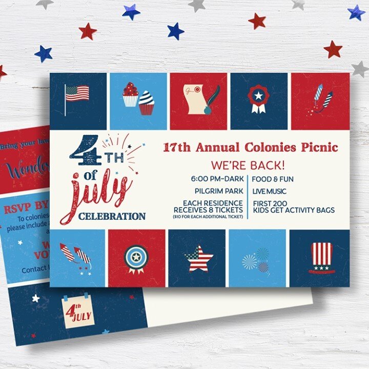 One of our talented designers created an invitation for a 4th of July party. Let PPS help you with your next invitation! pps-mail.net

#pps #grapicdesign #invitation #directmail