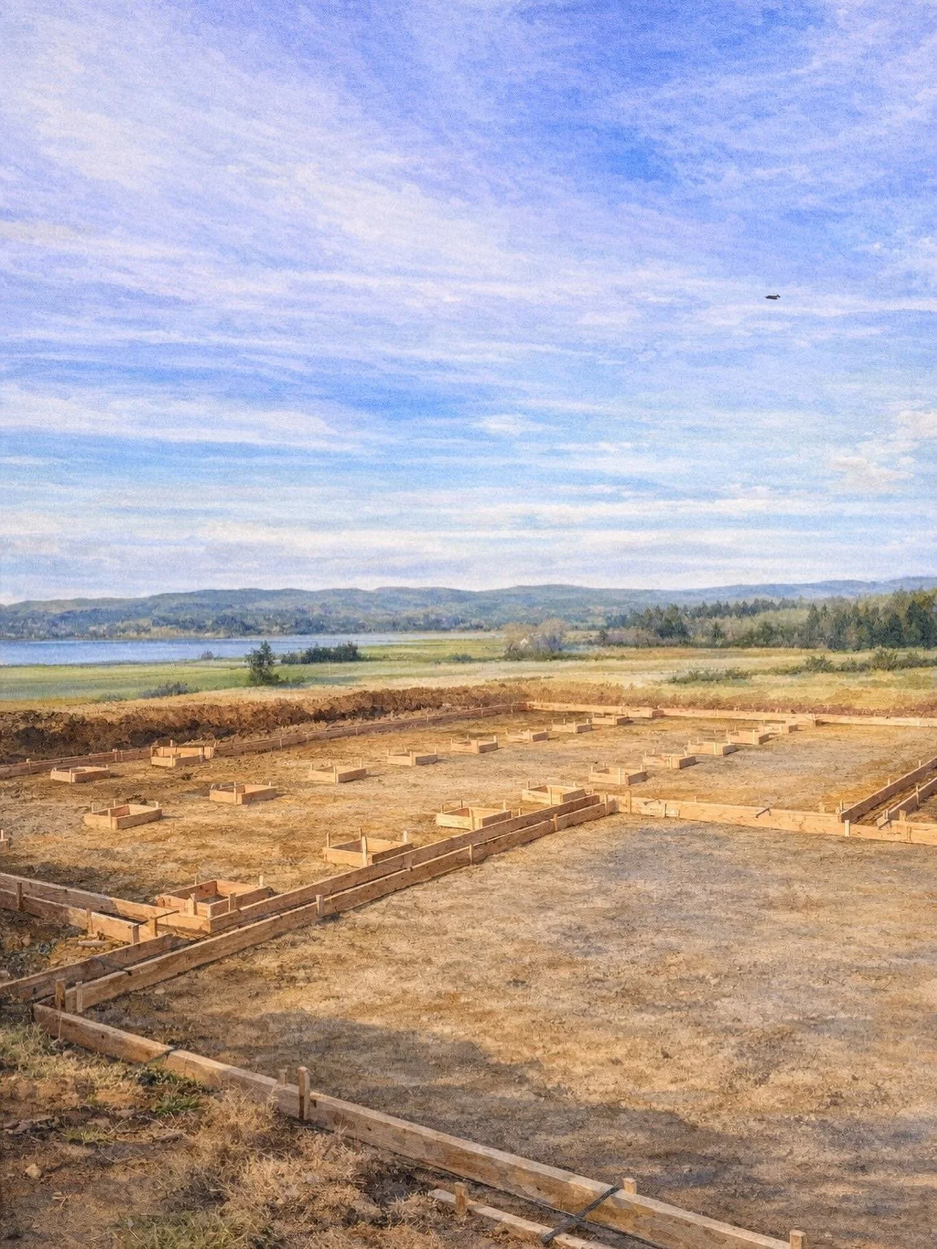 Today we are officially slinging mud!

We were supposed to start Tuesday, but a little delay just made today even better &mdash; and things are finally happening out here.

Keep an eye on my stories for some action and behind-the-scenes today&hellip;