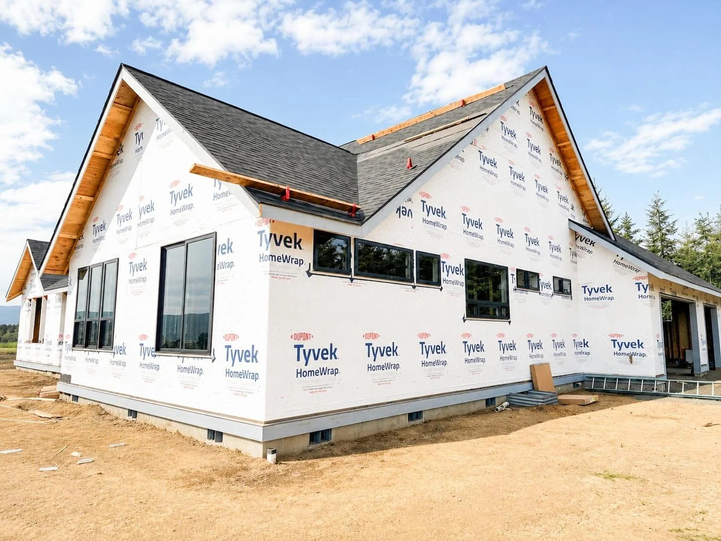 One of the details I have been dreaming about for years was black exterior windows with white interiors. It may seem like a small thing, but it has always been a big part of how I pictured our forever home.

Seeing some of them installed today is one