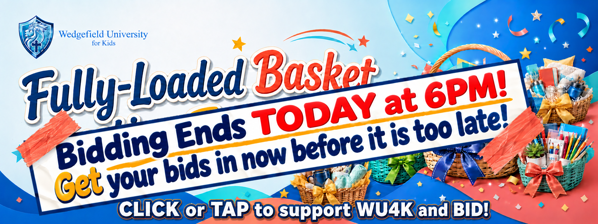 Fully-Loaded Basket Auction Fundraiser