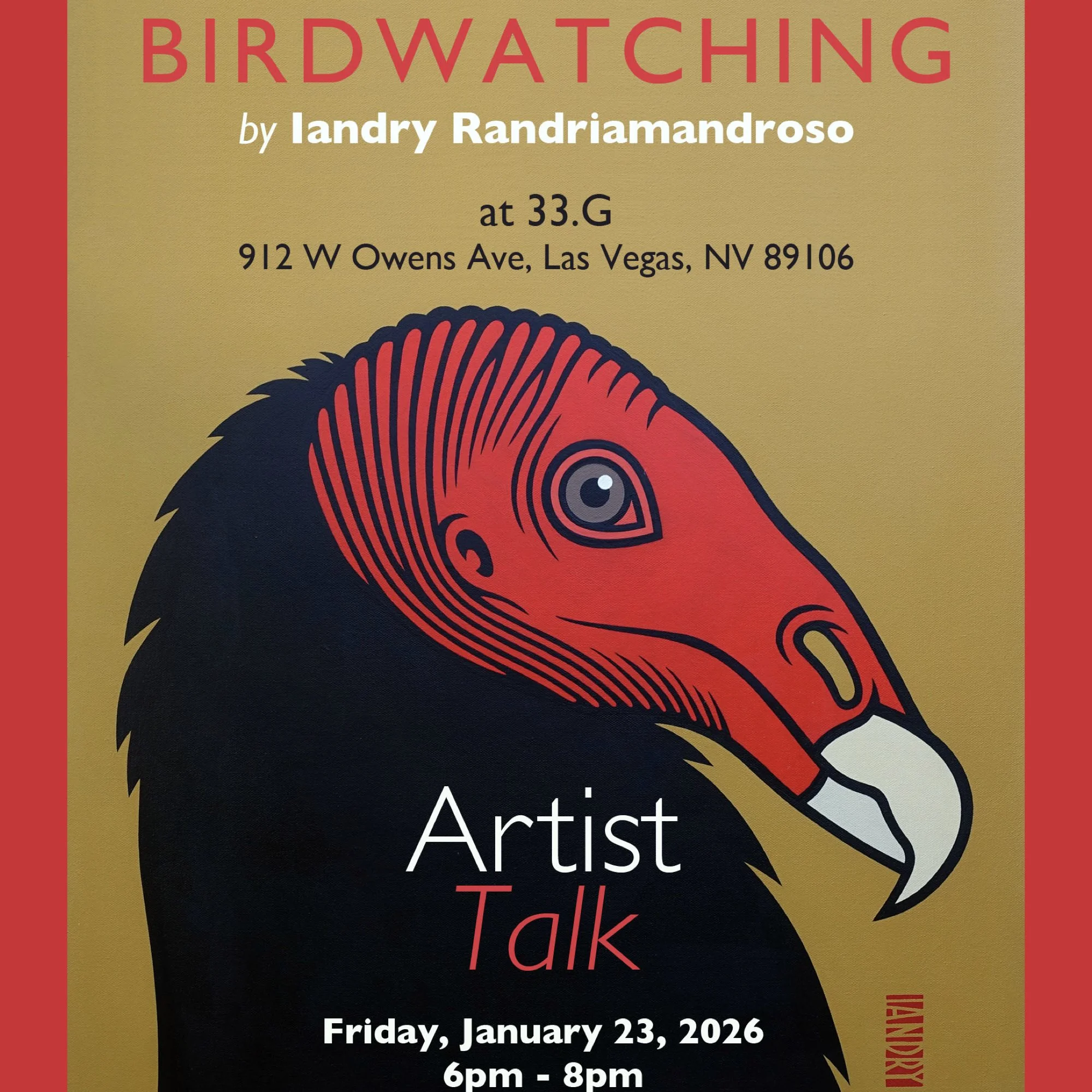 BIRDWATCHING: Artist Talk