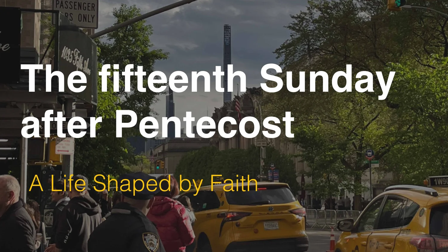 A Life Shaped by Faith
