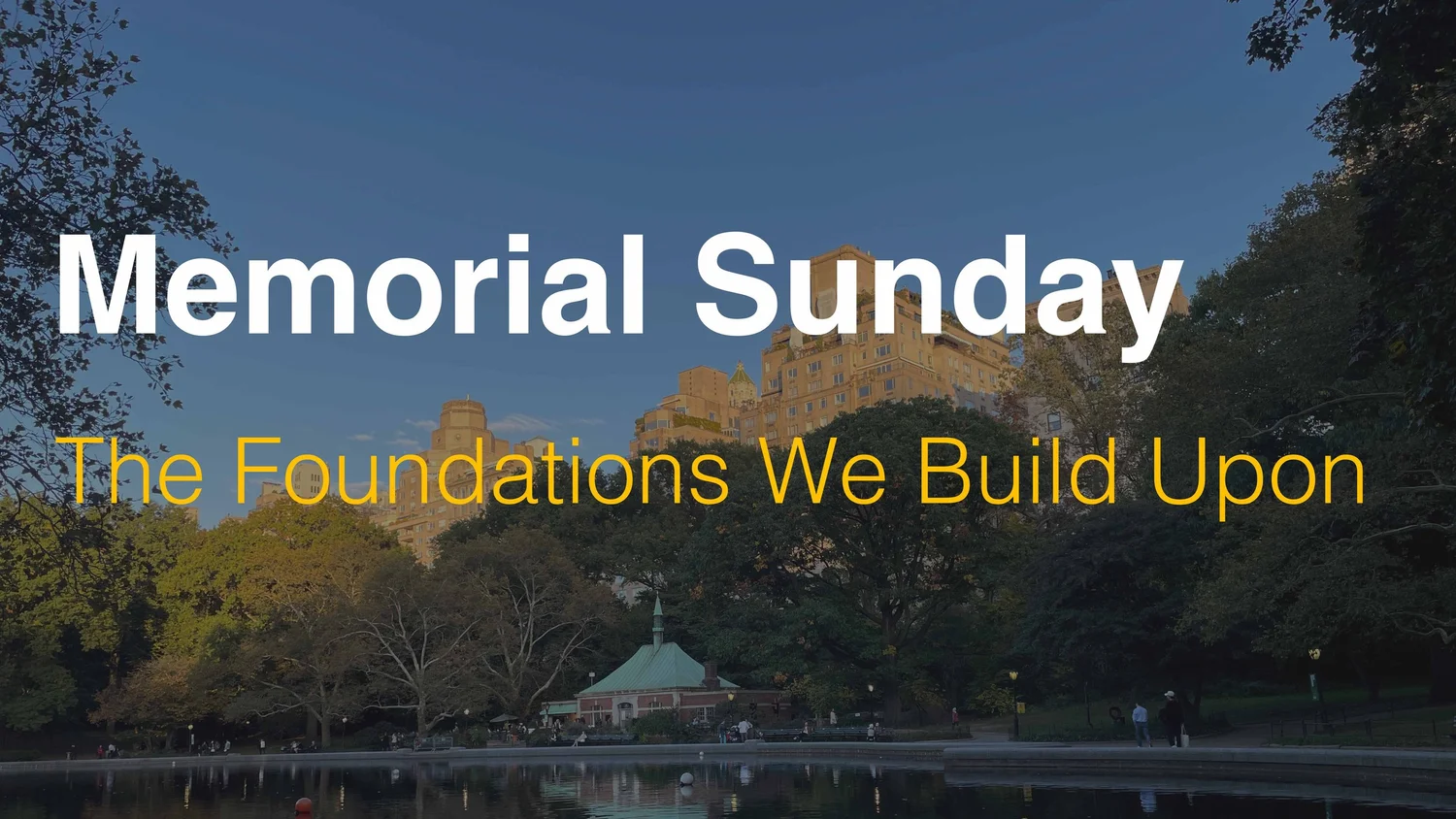 The Foundations We Build Upon