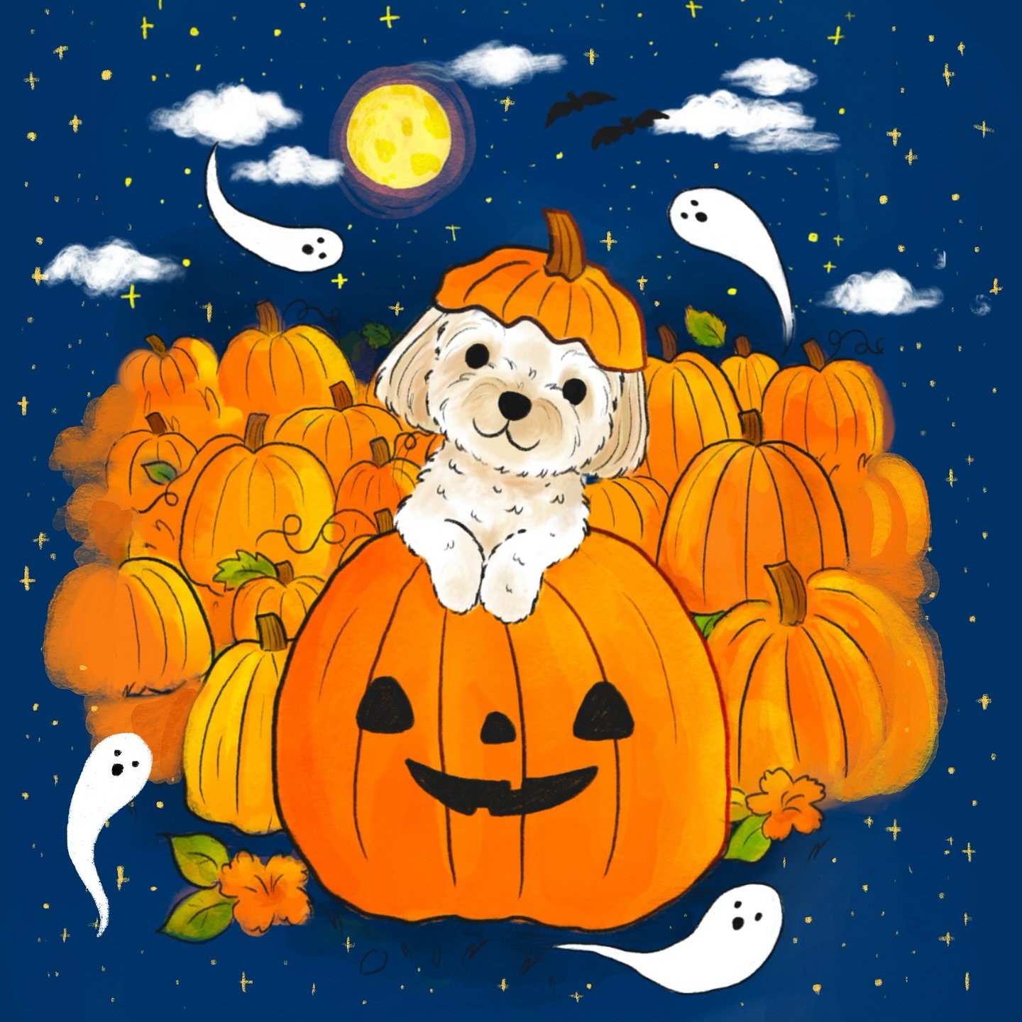 It&rsquo;s spooky season! 🎃👻

Here are some commissions from the Fall Collection that I&rsquo;ve completed over the past month or so~~ I have been meaning to share sooner but got swamped by school and midterms season lately 🙇🏻&zwj;♀️ Hope your Oc