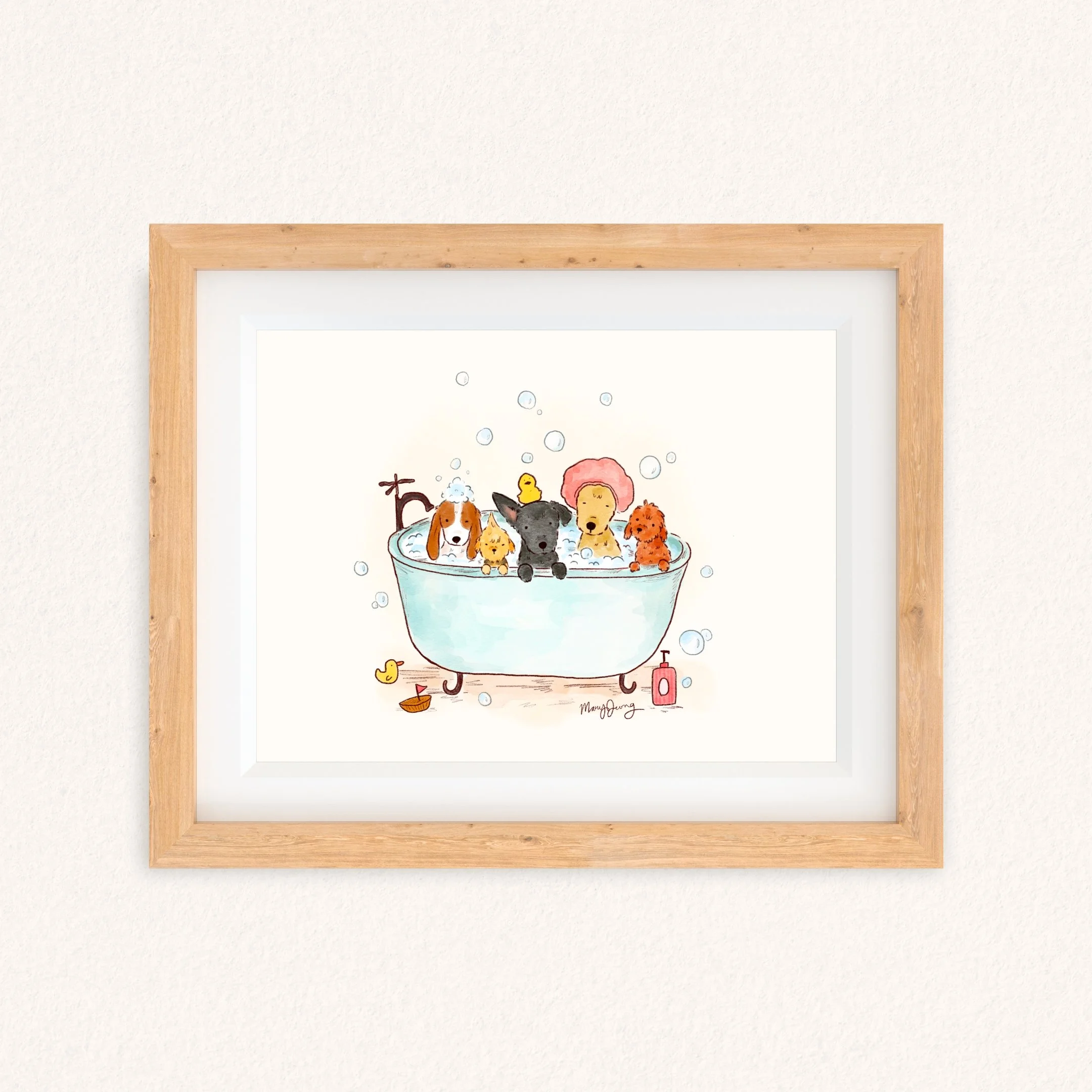Bathtime | 8x10 Print
