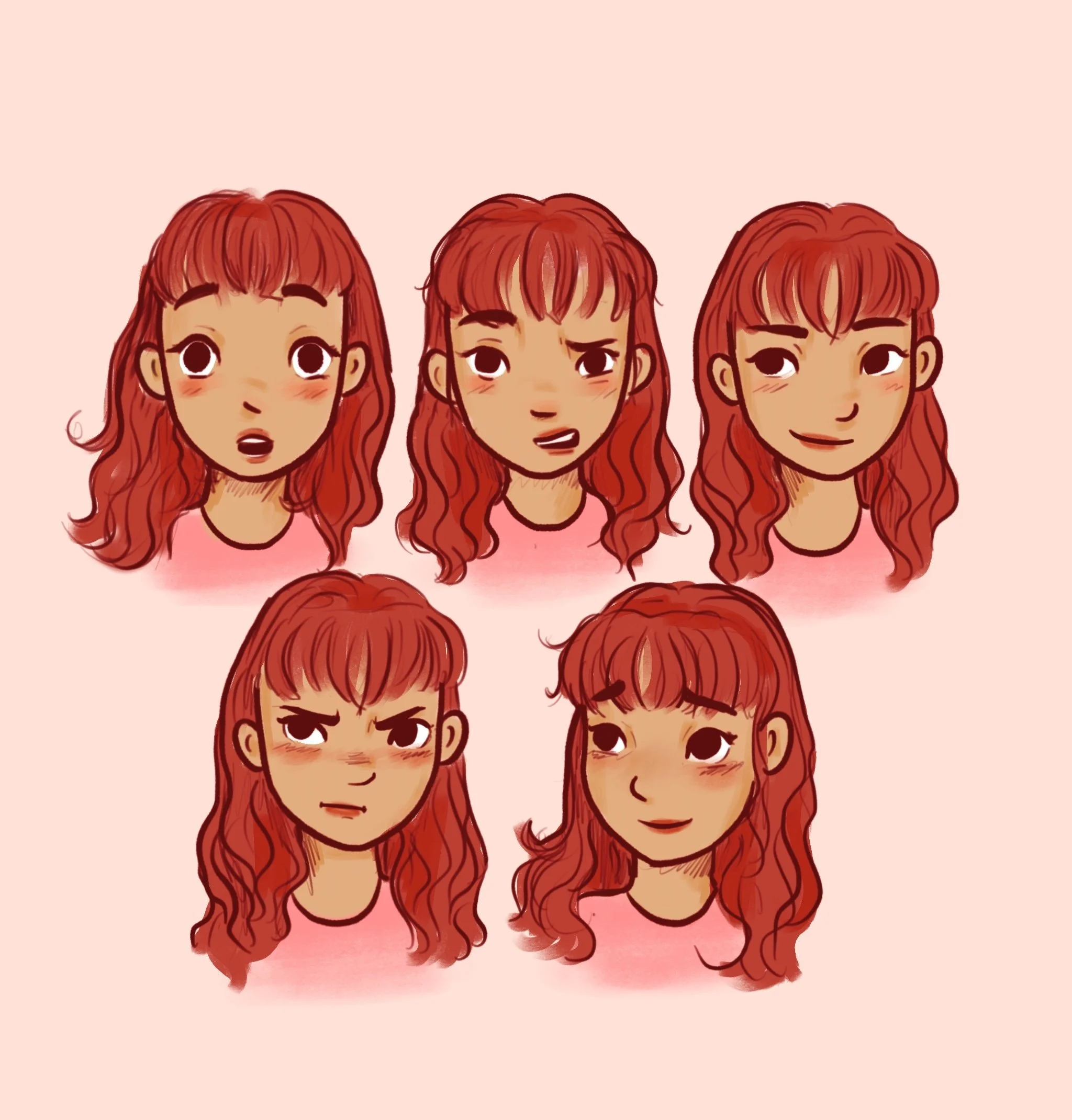 Character Expression Study.